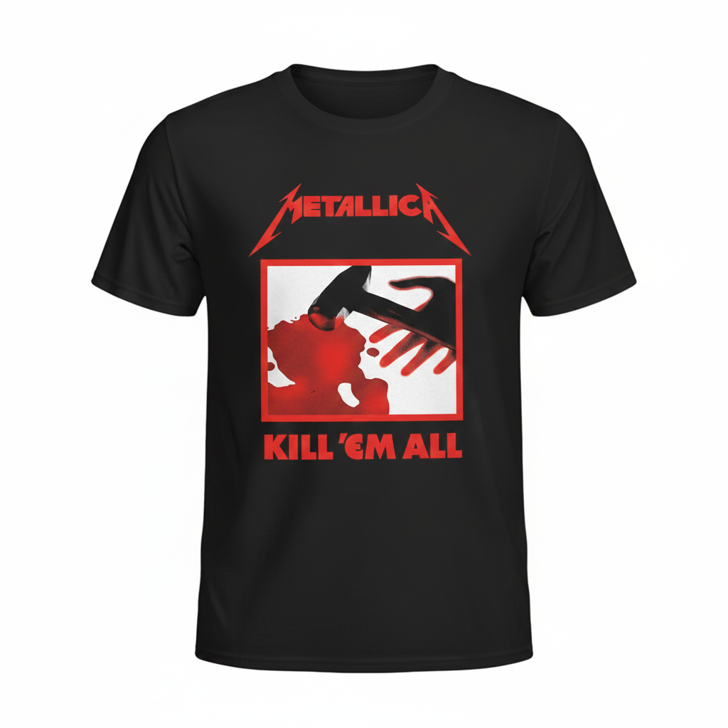 Polera Metallica Kill Em' All
