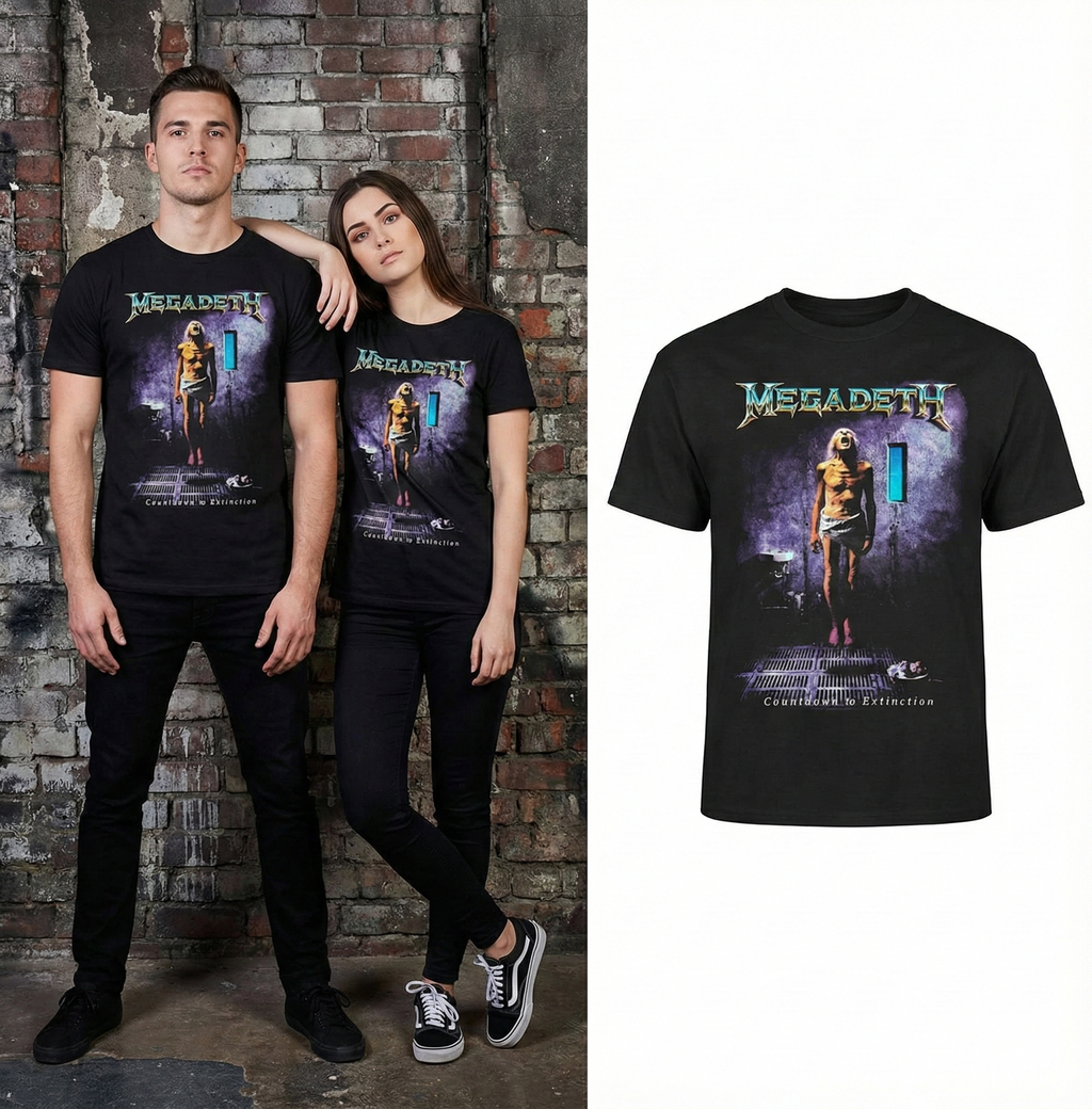 Polera Megadeth