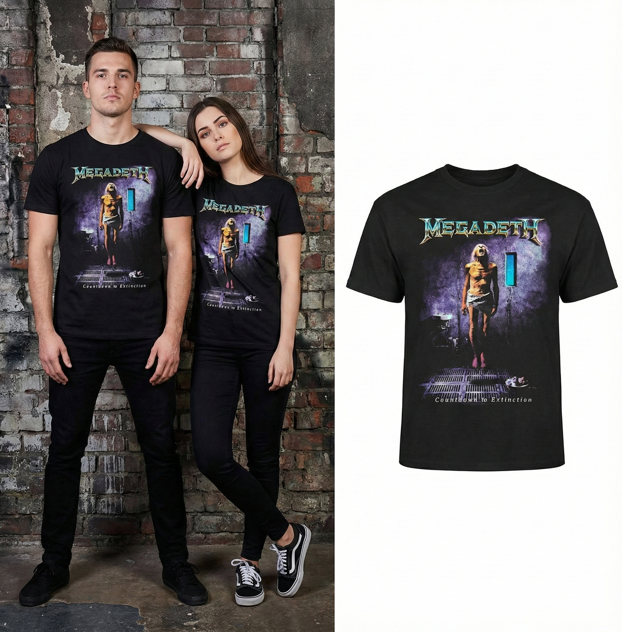 Polera Megadeth